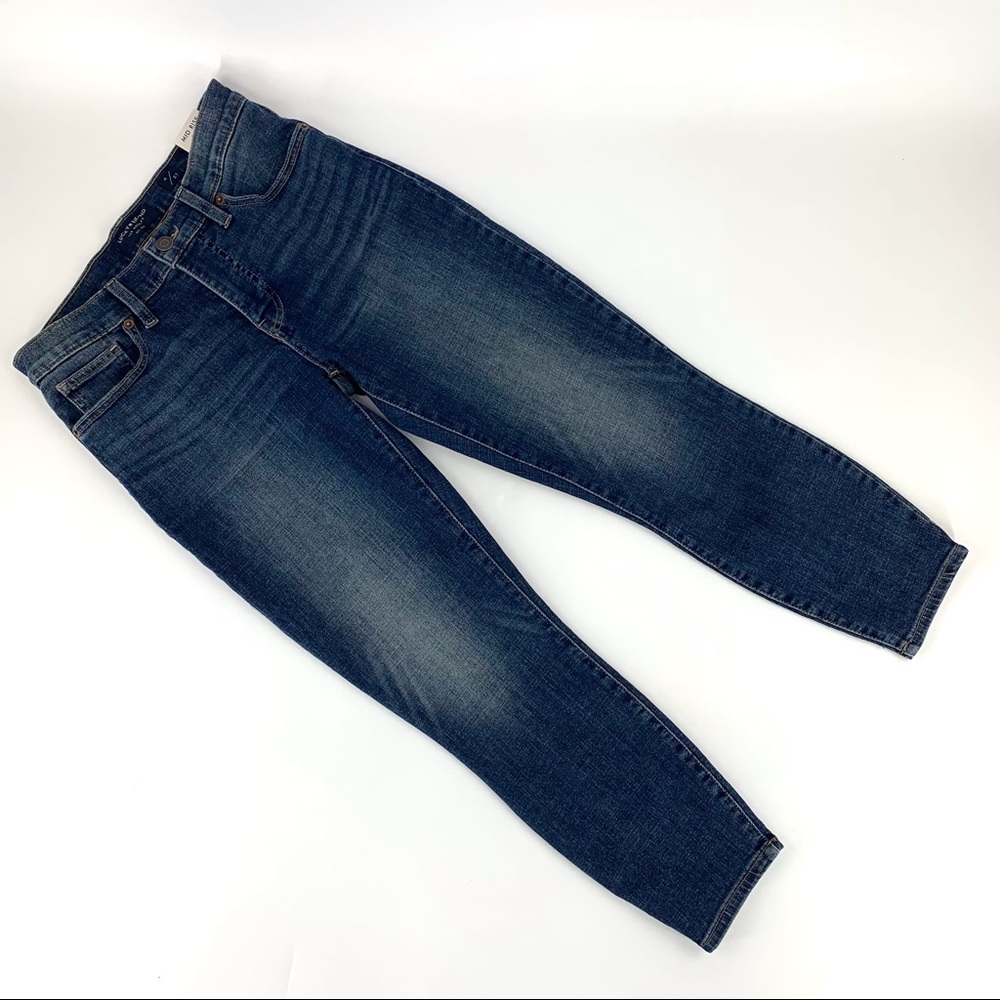 Lucky Brand NWT Ava Mid-Rise Skinny Cropped Jeans, 4/27